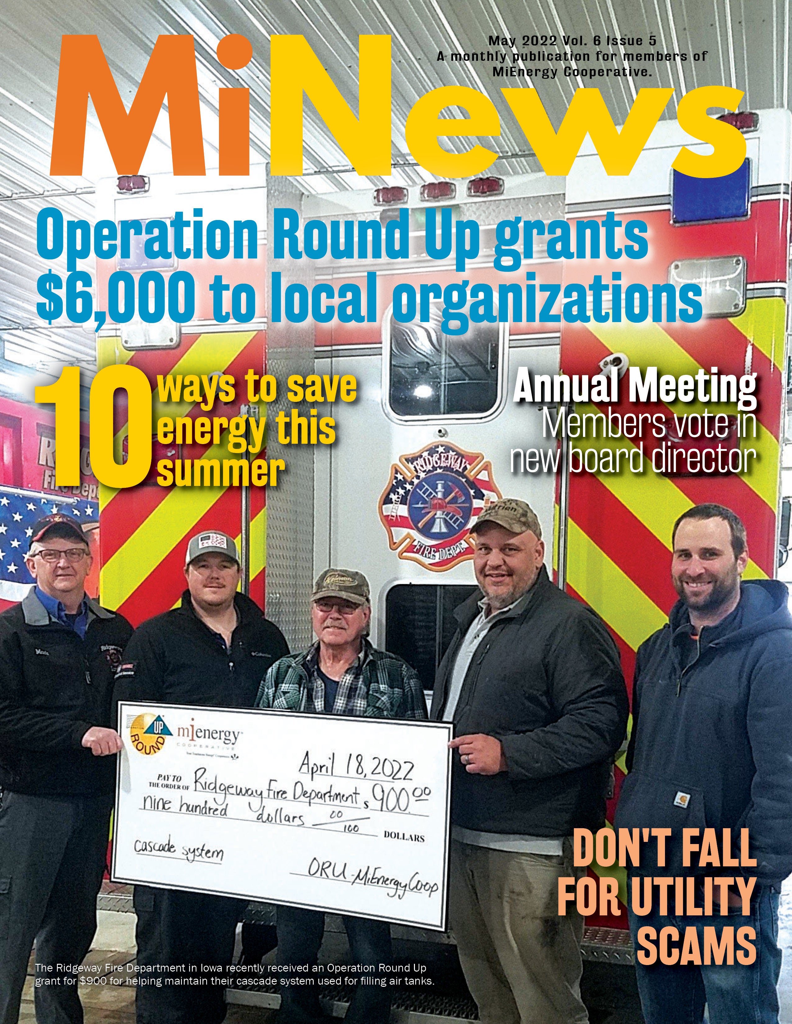 cover of may MiNews