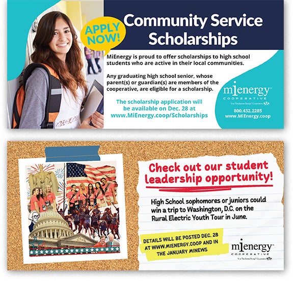 scholarships and youth tour